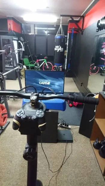 At the gym