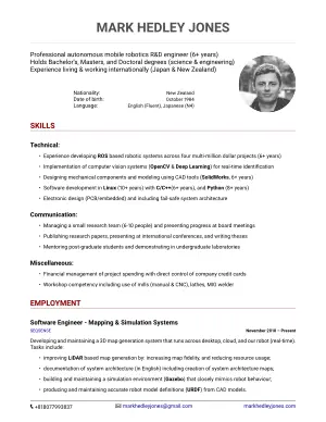 CV