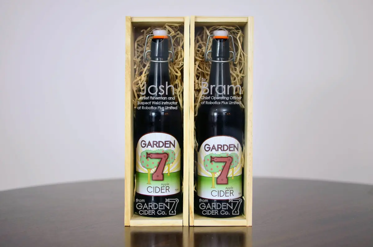 Two gift packs of Garden7 Cider