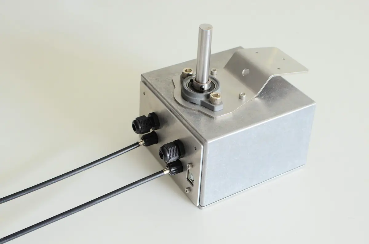 Final aluminum and stainless steel construction